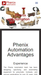 Mobile Screenshot of phenixautomation.com